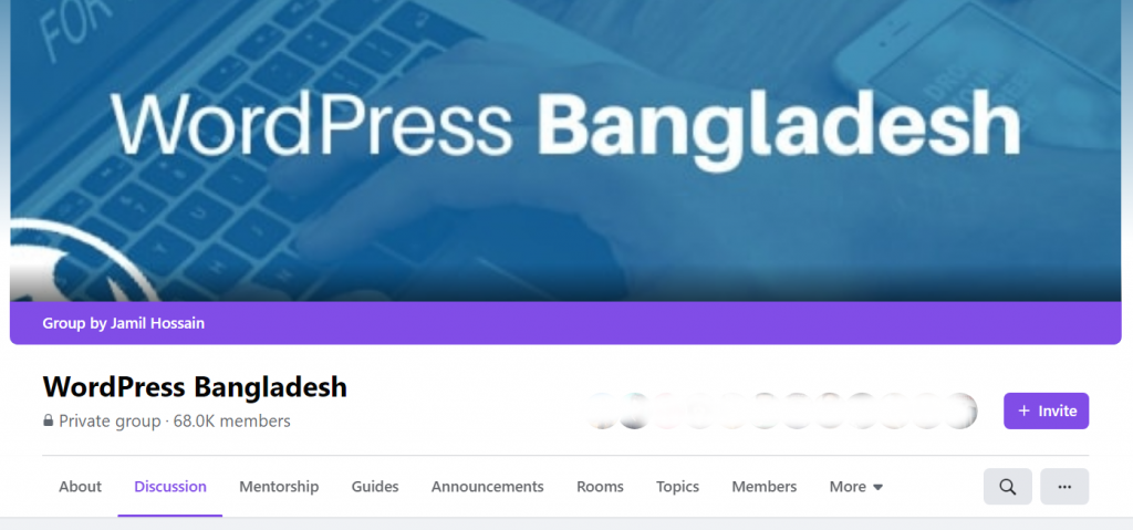 WordPress Bangladesh Facebook community, ollzo