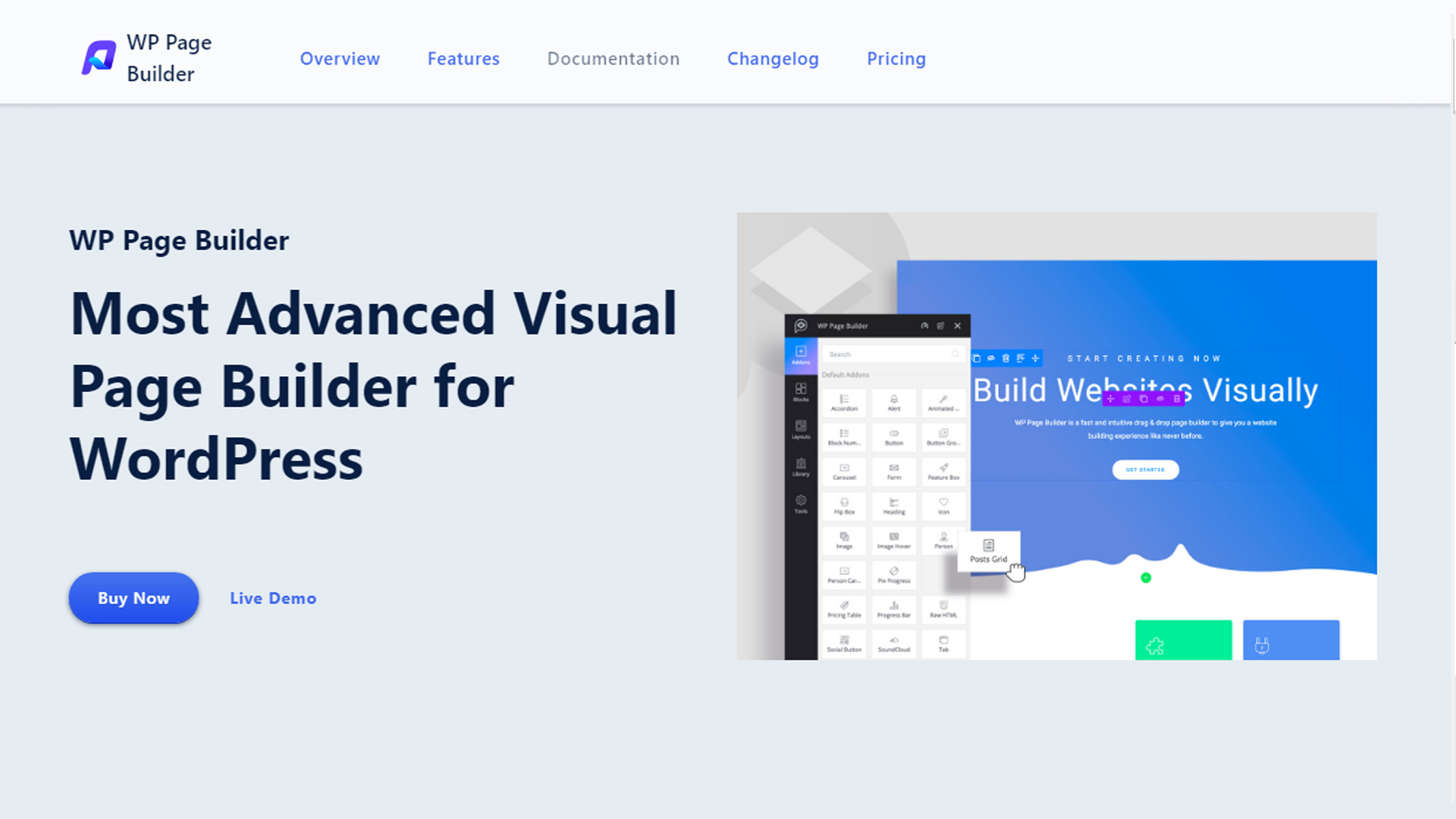 WP Page Builder Plugin